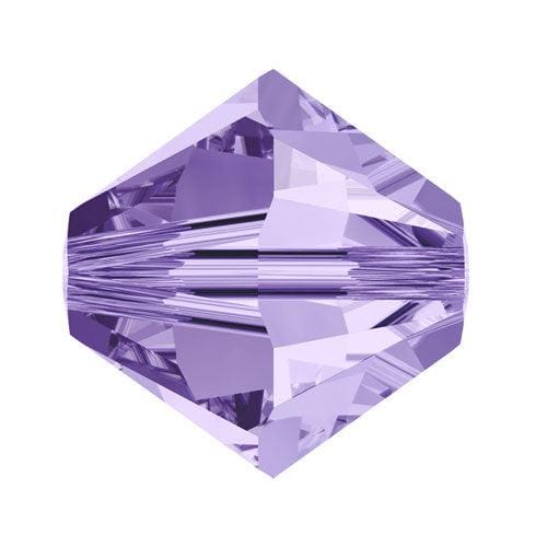 Swarovski 4mm Bicone - Tanzanite (10 Pack) XILION