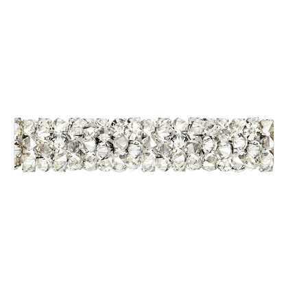 Swarovski 5951 30mm Fine Rocks Tube Bead - Moonlight (No Cap) - Too Cute Beads