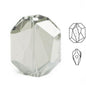 Swarovski 12mm Graphic Bead - Crystal Silver Shade (1 Piece) - Too Cute Beads