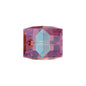 Swarovski (5601) 8mm Cube Bead - Rose Peach Shimmer (1 Piece) - Too Cute Beads