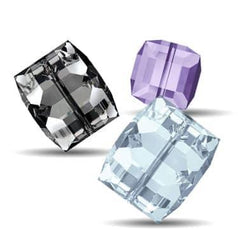 Swarovski (5601) 8mm Cube Beads (Sold by the piece) - Too Cute Beads