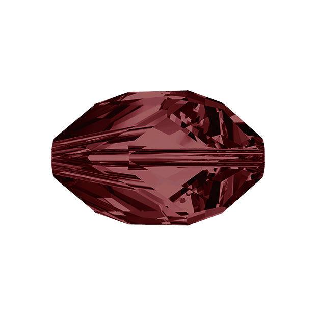 Swarovski 16x10mm Cubist Bead - Burgundy (1 Piece)