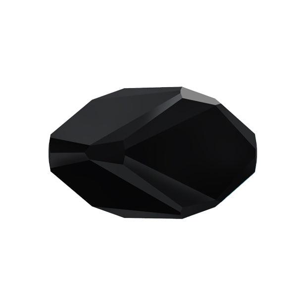 Swarovski 16x10mm Cubist Bead - Jet (1 Piece)