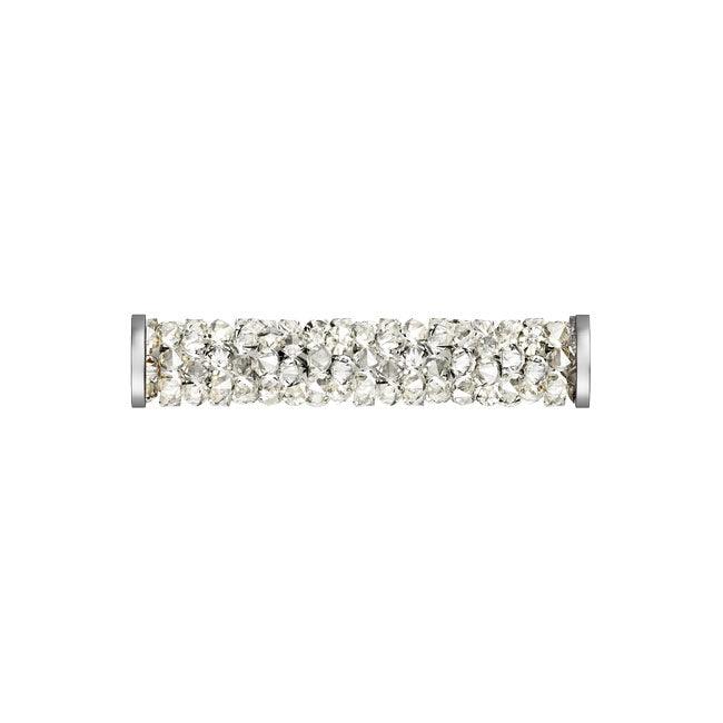 Swarovski 5950 30mm Fine Rocks Tube Bead - Moonlight