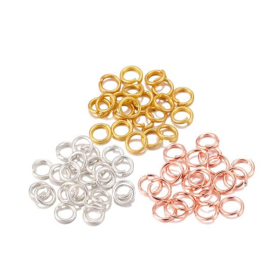 Click and Lock Jump Rings for Acrylic Pendants and Connectors