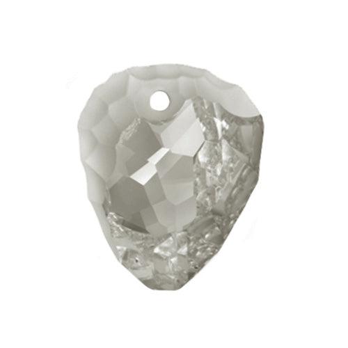 Swarovski 23mm Rock Pendant - Crystal Silver Shade (1pc) - Too Cute Beads