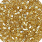 CZECH SEEDBEAD APPROX 22g VIAL 6/0 S/L GOLD - Too Cute Beads