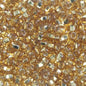 CZECH SEEDBEAD APPROX 22g VIAL 8/0 S/L GOLD - Too Cute Beads