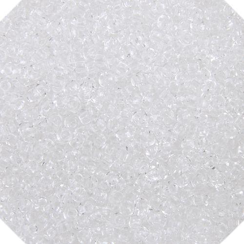 CZECH SEEDBEAD APPROX 22g VIAL TR CRYSTAL 10/0 - Too Cute Beads