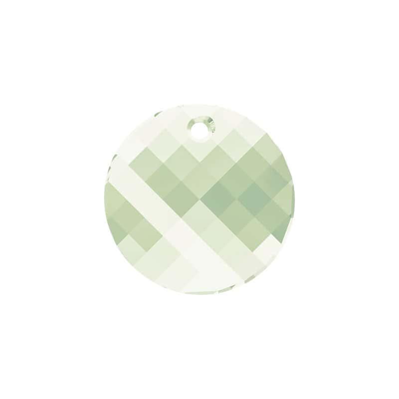 Swarovski 18mm Twist Pendant - Crystal Luminous Green (1pc) - Too Cute Beads