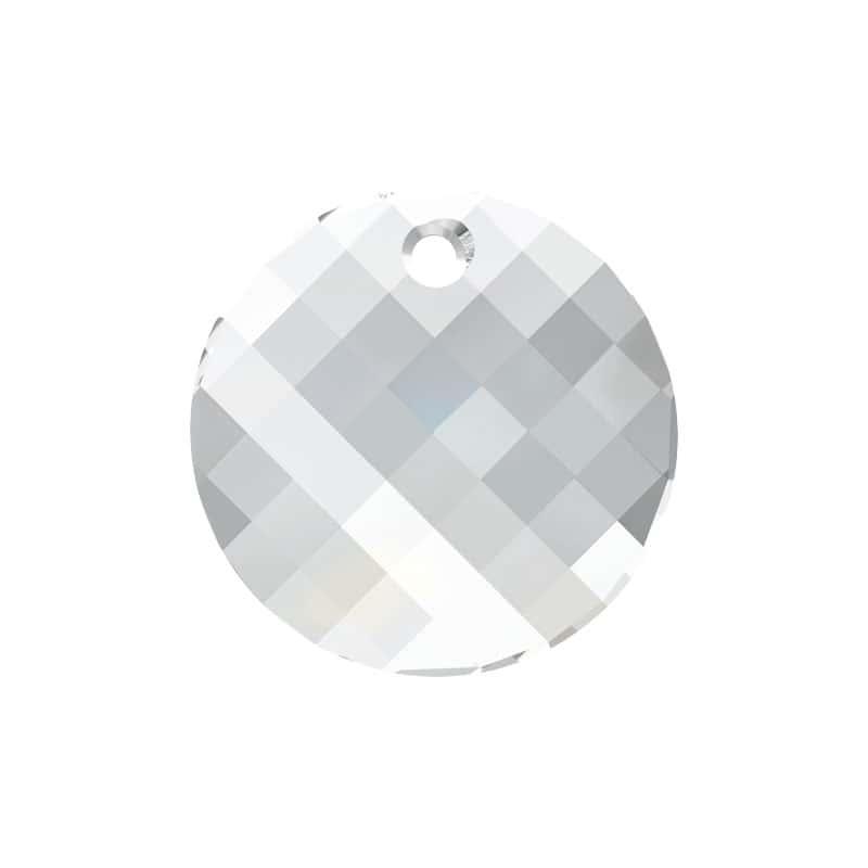 Swarovski 28mm Twist Pendant - Crystal (1pc) - Too Cute Beads