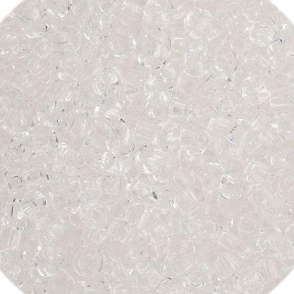 Czech Seedbead 11/0 Crystal Transparent approx 23g - Too Cute Beads