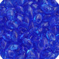 Long Magatama 4x7mm Sapphire Tr. (23g Vial) - Too Cute Beads
