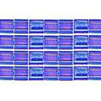 TILA 5x5mm 2Hole approx. 5.2g Ocean Blue Transparent AB - Too Cute Beads