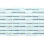 TILA 5x5mm 2Hole approx. 5.2g Aquamarine Transparent AB - Too Cute Beads