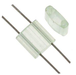 TILA 5x5mm 2Hole approx. 5.2g Seafoam Green Tr. Luster - Too Cute Beads