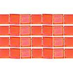 TILA 5x5mm 2Hole approx. 5.2g Coral Opaque Matte AB - Too Cute Beads