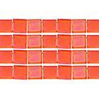 TILA 5x5mm 2Hole approx. 5.2g Coral Opaque Matte AB - Too Cute Beads