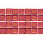 TILA 5x5mm 2Hole approx. 5.2g Red Opaque Matte AB - Too Cute Beads