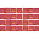 TILA 5x5mm 2Hole approx. 5.2g Red Opaque Matte AB - Too Cute Beads