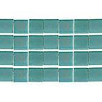 TILA 5x5mm 2Hole approx. 5.2g Turquoise Opaque Matte AB - Too Cute Beads