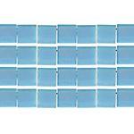 TILA 5x5mm 2Hole approx. 5.2g Light Blue Opaque Matte AB