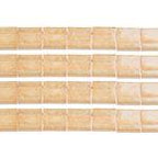 TILA 5x5mm 2Hole approx. 5.2g Light Caramel Opaque Ceylon - Too Cute Beads