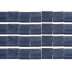 TILA 5x5mm 2Hole approx. 5.2g Gunmetal Opaque Matte - Too Cute Beads