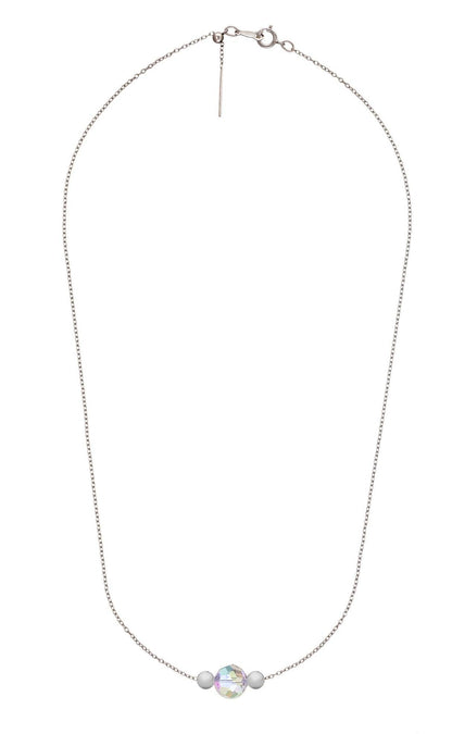 .925 Sterling silver Add-A-Bead Cable Chain Necklace - Adjustable (1 Piece) - Too Cute Beads