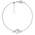 .925 Sterling silver Add-A-Bead Cable Chain Bracelet - Adjustable (1 Piece) - Too Cute Beads