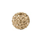 Pave Bead - 10mm Light Colorado Topaz with 2mm Hole (Sold by the Piece) - Too Cute Beads