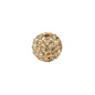 Pave Bead - 8mm Light Colorado Topaz with 2mm Hole (Sold by the Piece) - Too Cute Beads