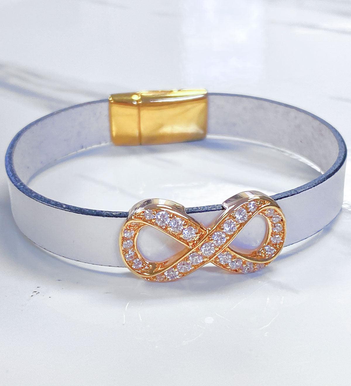 Golden Infinity Bracelet Kit - Too Cute Beads