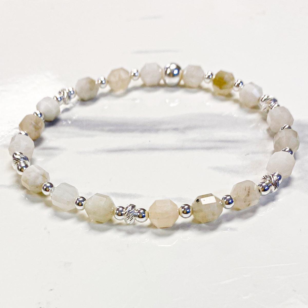 Faceted Hexagon Gemstone Stack Bracelet Kit - Too Cute Beads