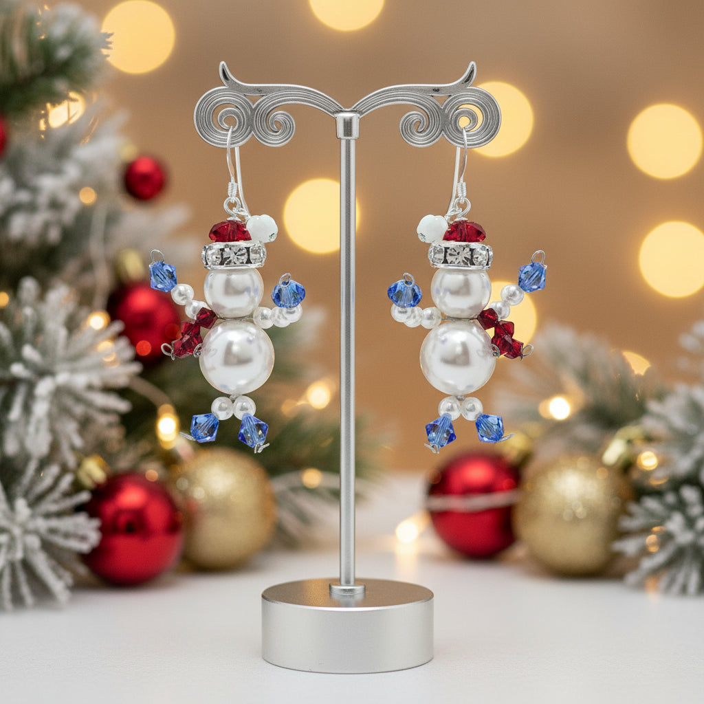 Bumble The Abominable Snowman Earring Kit - Too Cute Beads