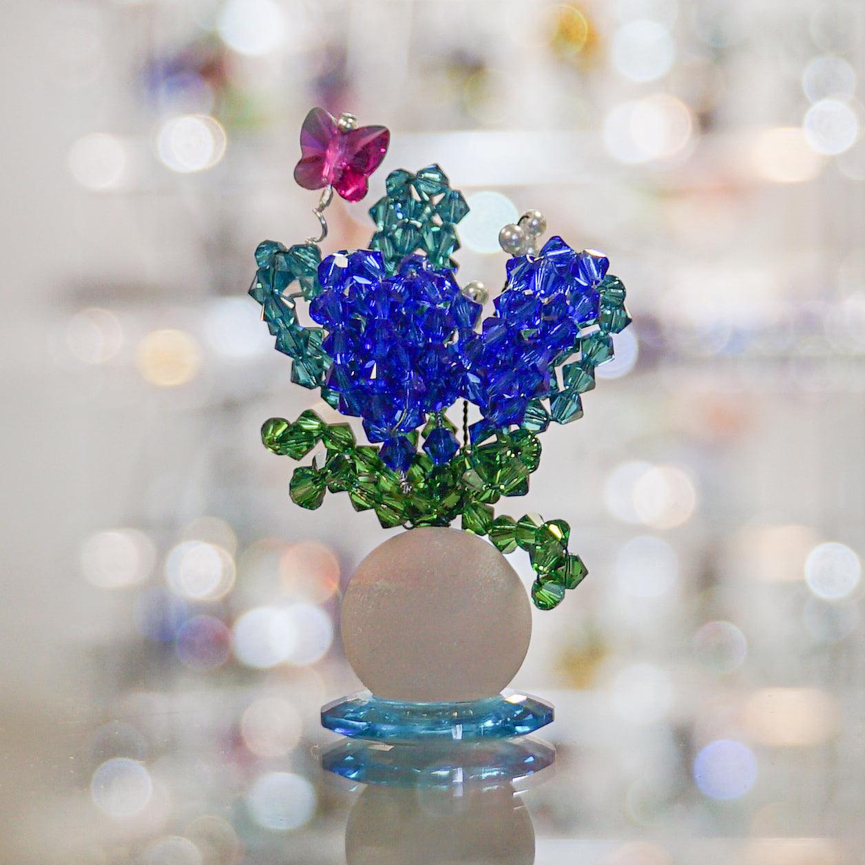 Crystal Creations - Butterfly and Blue Bells