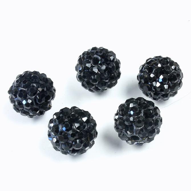 10mm Pave Beads for Shamballa Bracelets (Sold by the Piece) - Too Cute Beads