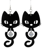 Captured Crystal Cat - Halloween Jewelry Making Kit - Too Cute Beads