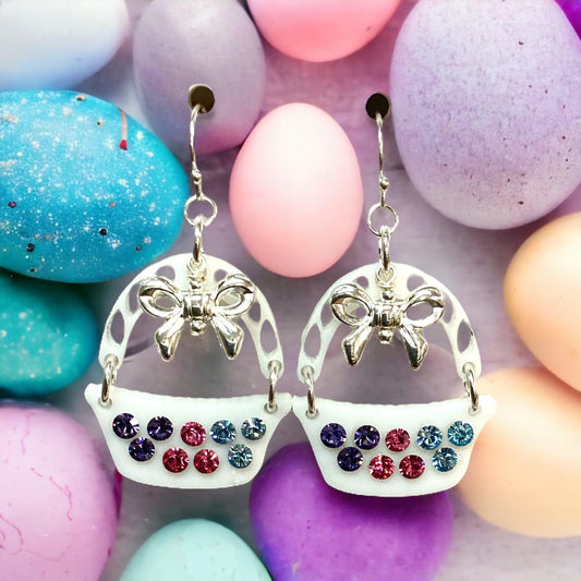DIY Earring Kit - Easter Basket Earrings - Too Cute Beads