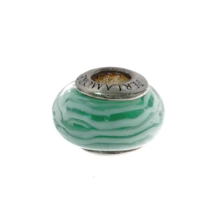 Pandora Style Murano Bead with .925 Sterling Silver Core