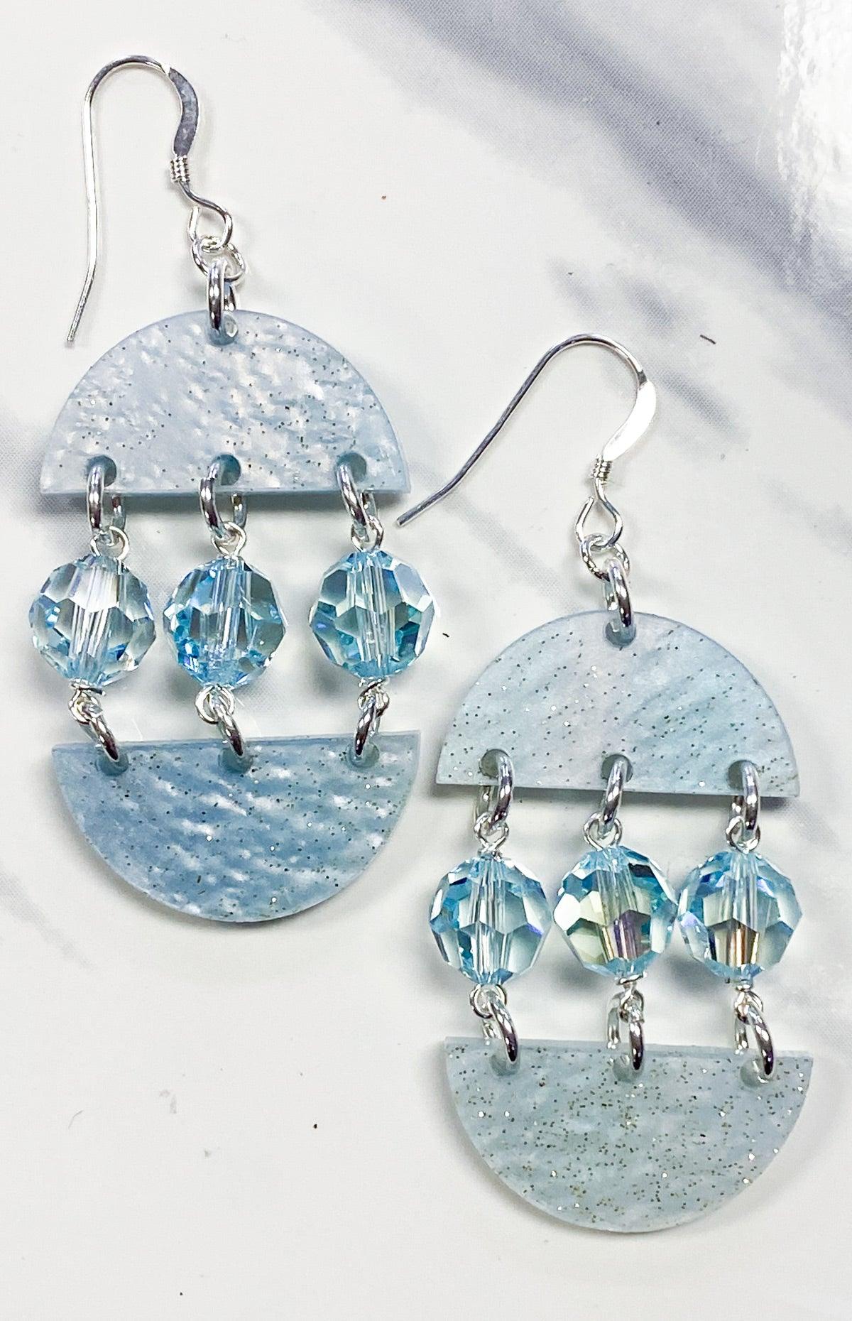 Light Azore Moonlight Earring Kit - Too Cute Beads