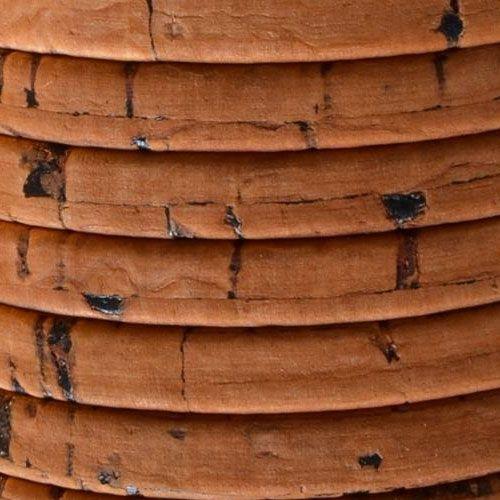 5mm Flat Portuguese Cork - Saddle Brown (Sold by the Inch) - Too Cute Beads
