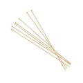 Gold Filled Headpins 2 Inch - 22 gauge (10pk) - Too Cute Beads