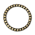 30mm Open Knot Ring - Antique Brass - Too Cute Beads