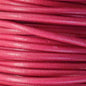 3mm Round Greek Leather - Fuchsia (12 Inches) - Too Cute Beads
