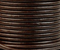3mm Round Greek Leather - Brown (12 Inches) - Too Cute Beads