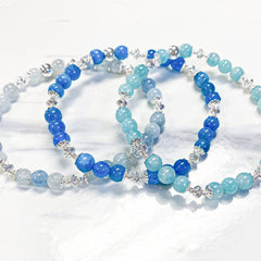 Gemstone Stack Bracelet Kit - Too Cute Beads