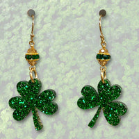 Kiss Me I'm Irish Bracelet, St Pattys Day, Four Leaf Clover Bracelet, –  Cute Stuff Jewelry