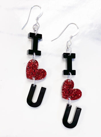 I Love You Earring Kit - Too Cute Beads