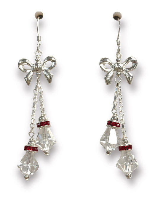 Silver Bells Holiday Earring Kit - Too Cute Beads